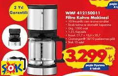 WMF 412150011 FİLTRE KAHVE MAKİNESİ